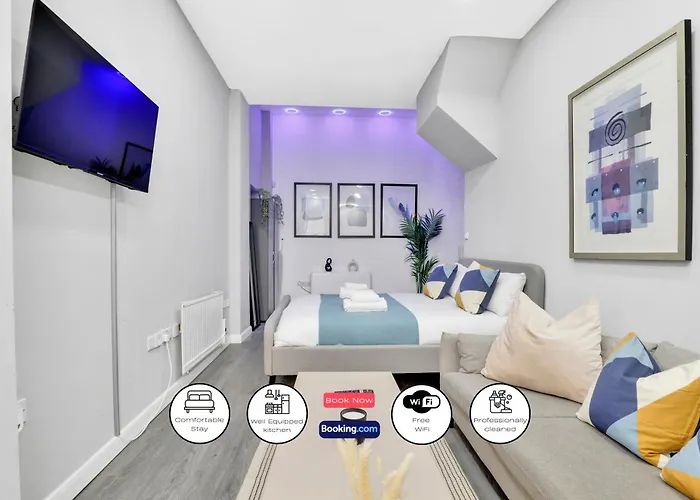 One Bedroom Apartment Short Term Rental & Flexible Renting Shoreditch With Free Wi-Fi