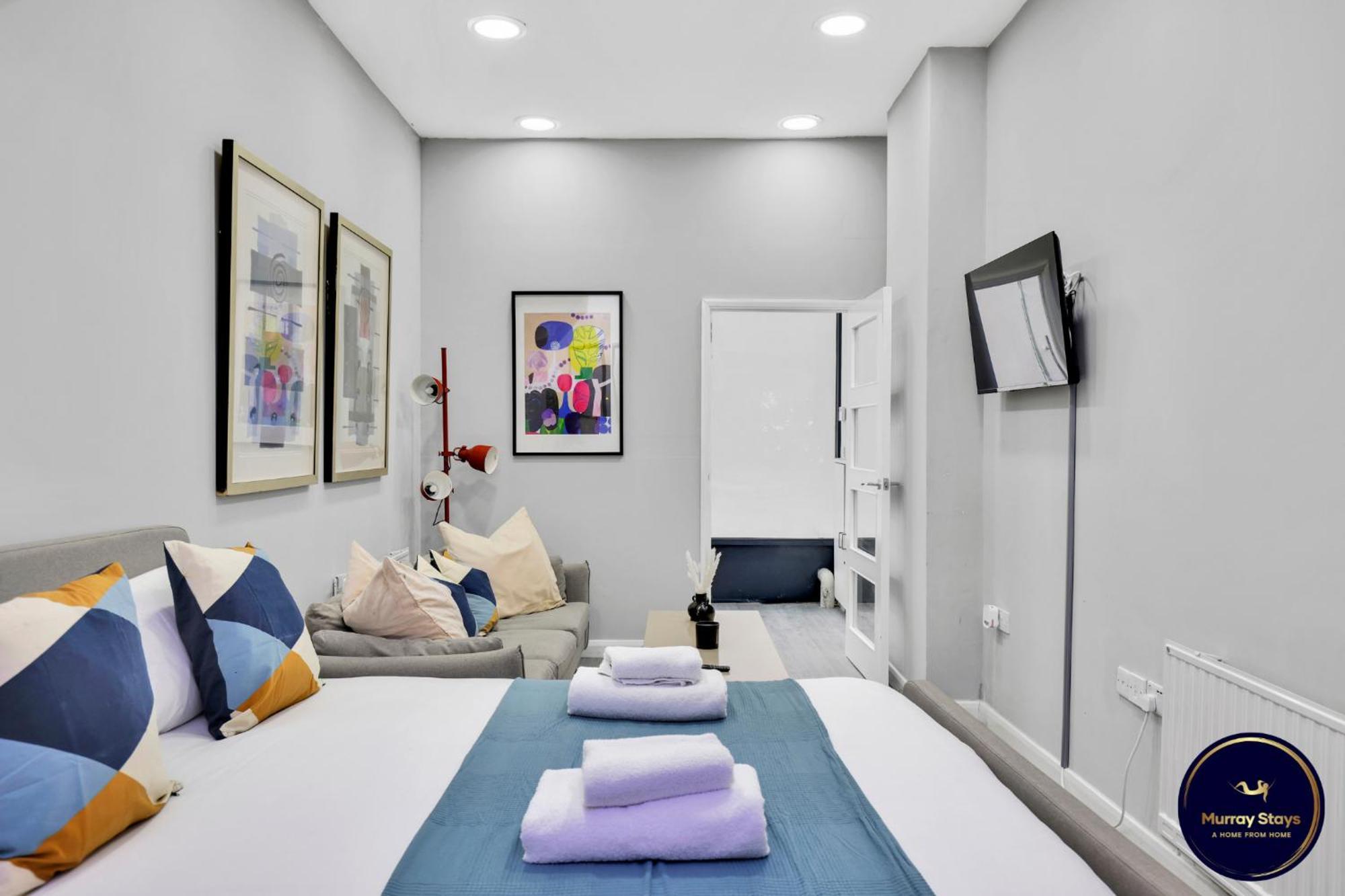 Appartamento One Bedroom Short Term & Flexible Renting Shoreditch With Free Wi-fi Londra